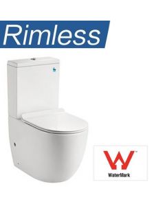 Moro  Hygiene Flush Back to Wall Toilet Suite with Soft Close