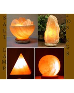 Himalayan Salt Lamp Rock Crystal Assorted Unique Ionizer