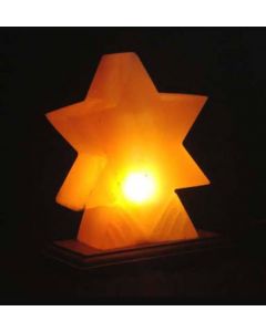 HIMALAYAN SALT LAMP "STAR" SHAPE UNIQUE IONIZER