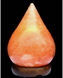 Tear Shape Himalayan Salt Lamp Rock Crystal Unique Ionizer